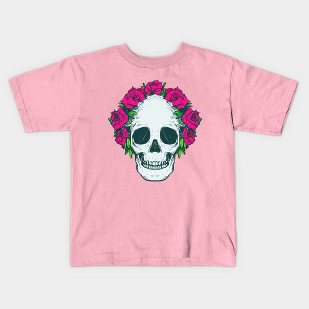 Flowers in my Hair Kids T-Shirt by machmigo